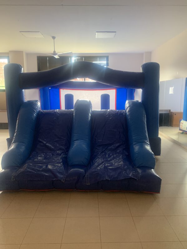 Castillo Hinchable Valencia Tobogan Azul